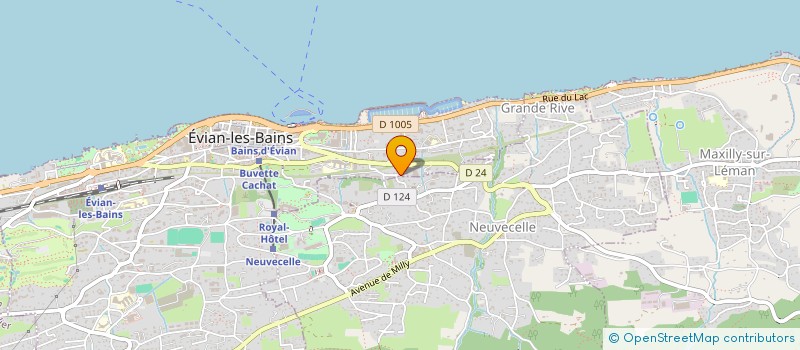 localisation de l'entreprise FARKAL  EVIAN-LES-BAINS