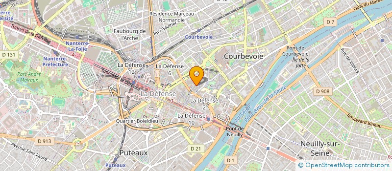 localisation de l'entreprise FARLAND SERVICES FRANCE à COURBEVOIE