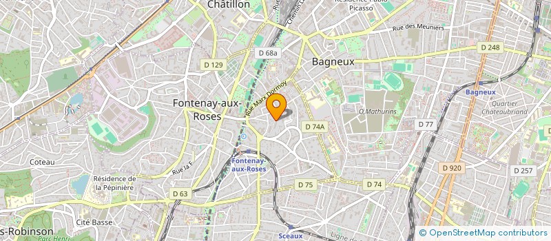 localisation de l'entreprise FARLAR à FONTENAY-AUX-ROSES