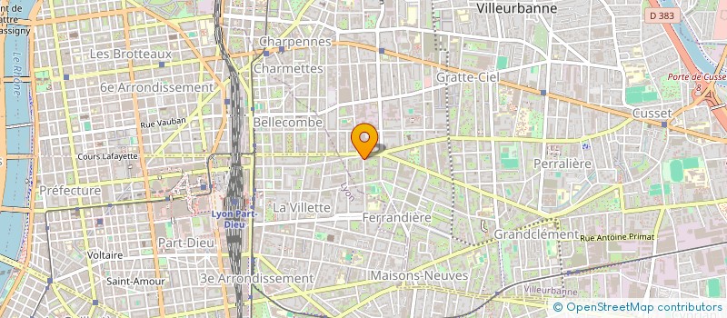 localisation de l'entreprise FARLED SYSTEM  LYON