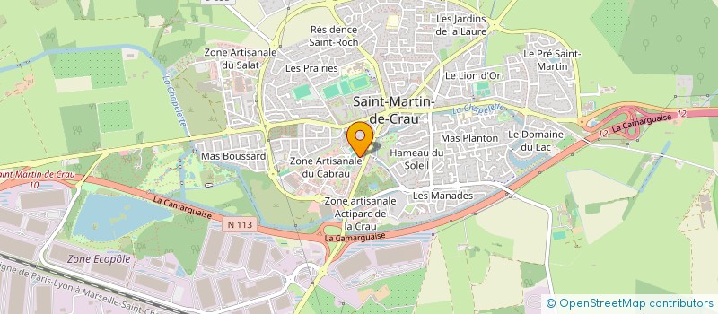 localisation de l'entreprise FARLIN JULIEN à SAINT-MARTIN-DE-CRAU