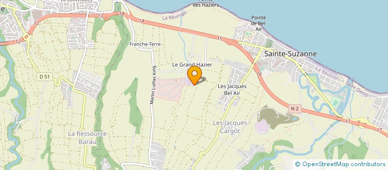 localisation de l'entreprise FARM 4 YOU à SAINTE-SUZANNE