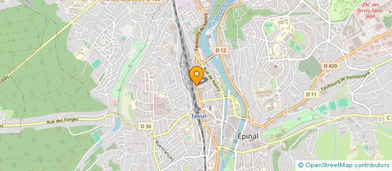 localisation de l'entreprise FARM'ENR  EPINAL