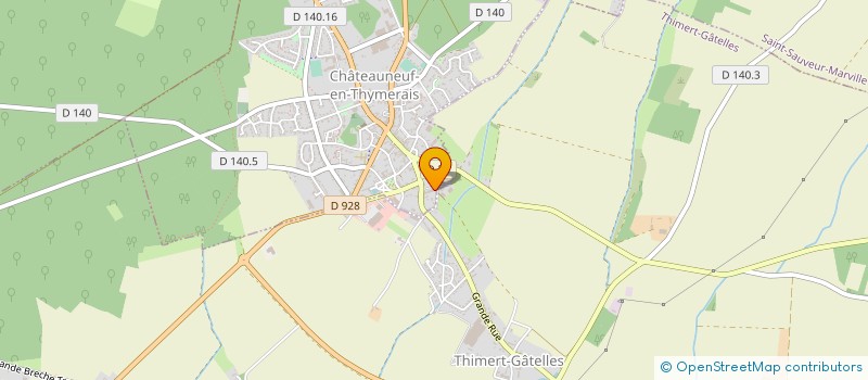 localisation de l'entreprise FARM PROGRESS à CHATEAUNEUF EN THYMERAIS