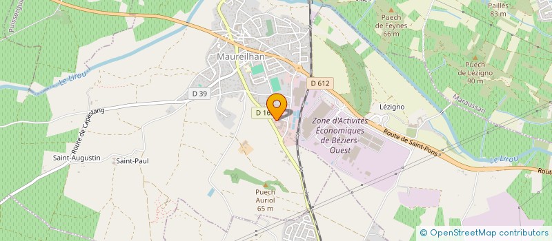 localisation de l'entreprise FARM SIMMOBILIER  CREISSAN