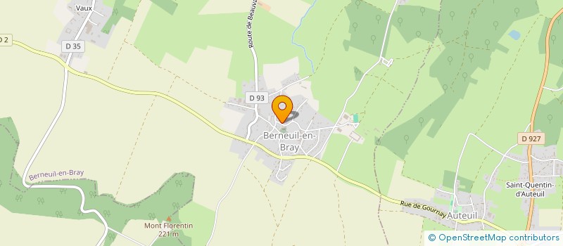 localisation de l'entreprise FARMALL  BERNEUIL-EN-BRAY