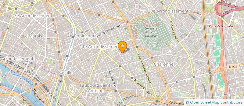 localisation de l'entreprise FARMAN THIERRY ALBOU PIERRE à PARIS