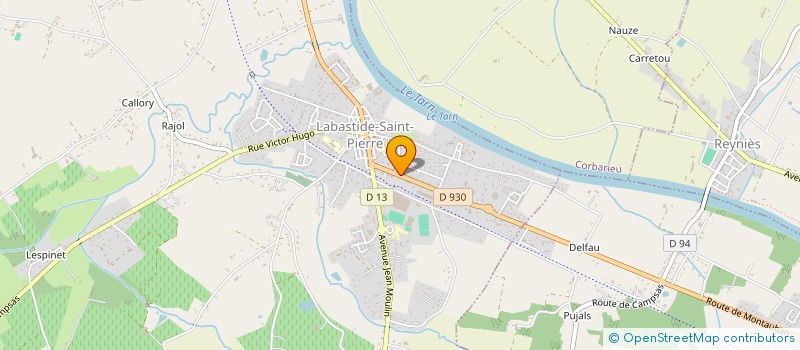 localisation de l'entreprise FARMATYR  LABASTIDE-SAINT-PIERRE