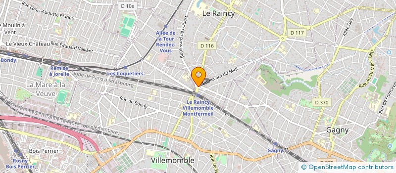 localisation de l'entreprise FARMED  LE RAINCY