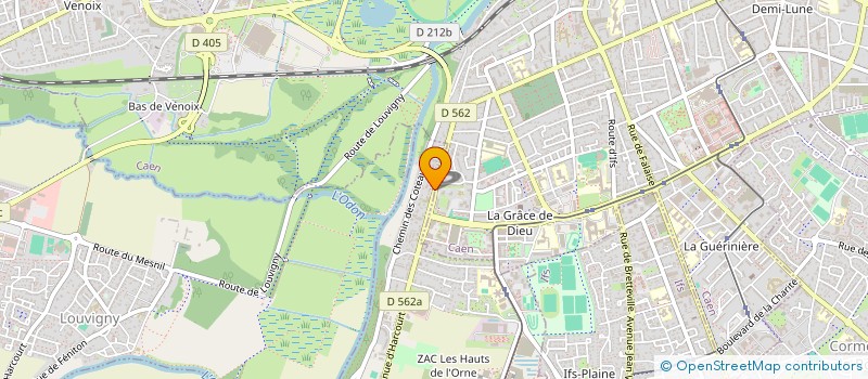 localisation de l'entreprise FARMED  FLEURY-SUR-ORNE