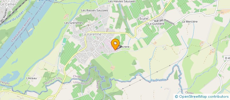 localisation de l'entreprise FARMER  OREE-D'ANJOU