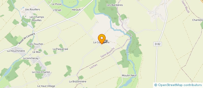 localisation de l'entreprise FARMER'S  SAINT-BRANCHS