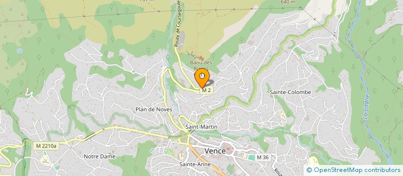 localisation de l'entreprise FARMHOUSE RIVIERA  VENCE