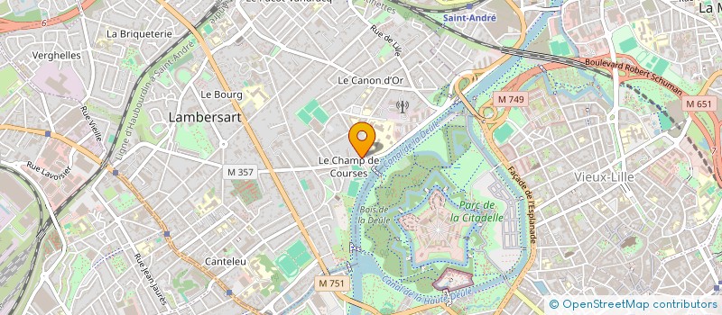 localisation de l'entreprise FARMINVEST 3 à LAMBERSART