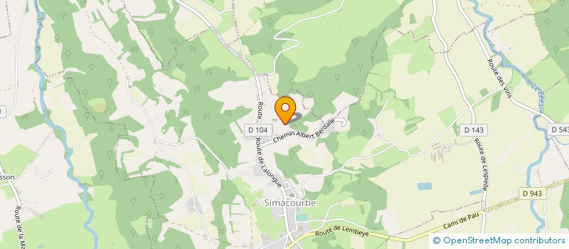 localisation de l'entreprise FARMTEK à PAU