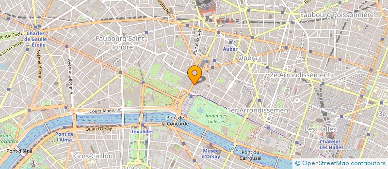 localisation de l'entreprise FARNESE INVEST  PARIS