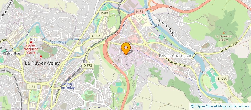 localisation de l'entreprise FARNIER  LE PUY-EN-VELAY