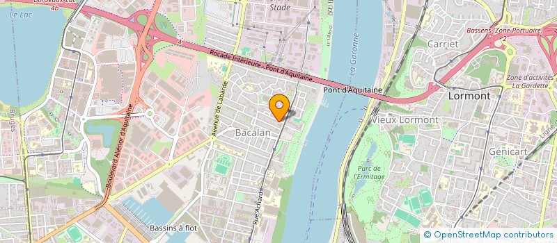localisation de l'entreprise FARNOLLE FRERES à BORDEAUX