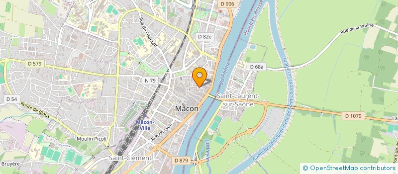 localisation de l'entreprise FARNY CONSEIL à MACON