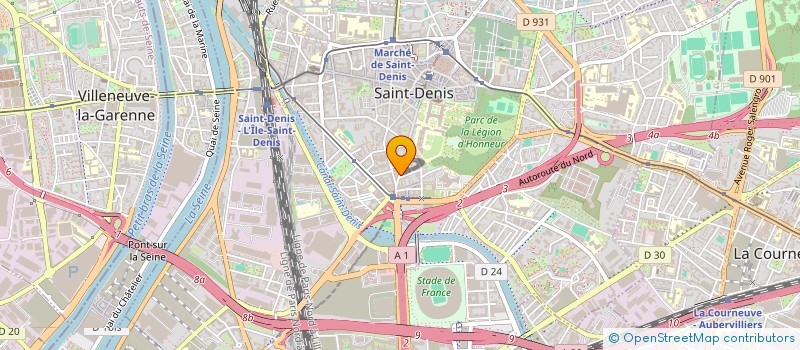 localisation de l'entreprise FARO  SAINT-DENIS