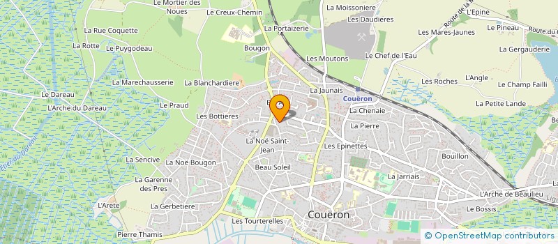 localisation de l'entreprise FARO à COUERON