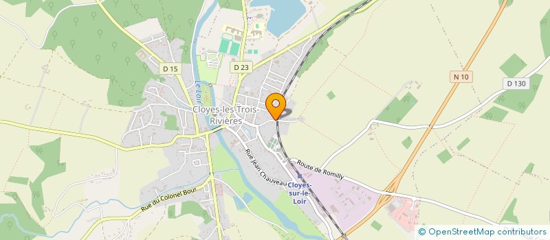 localisation de l'entreprise FARO à CLOYES-LES-TROIS-RIVIERES