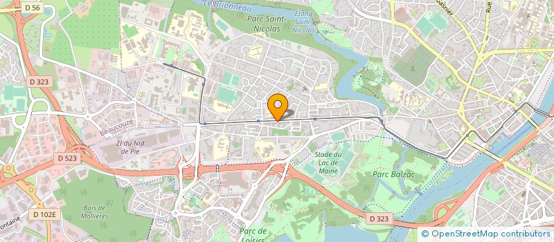 localisation de l'entreprise FARO à ANGERS