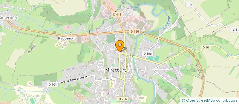 localisation de l'entreprise FARO à MIRECOURT