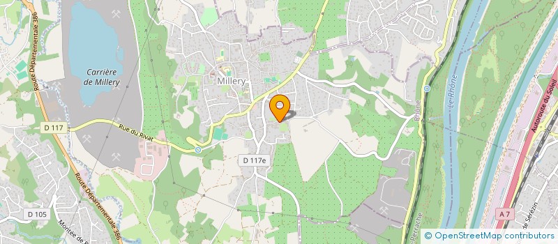 localisation de l'entreprise FARO  MILLERY