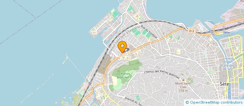 localisation de l'entreprise FARO  SETE