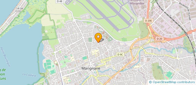 localisation de l'entreprise FARO  MARIGNANE