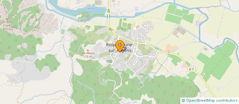 localisation de l'entreprise FARO PATRIMOINE à ROQUEBRUNE-SUR-ARGENS