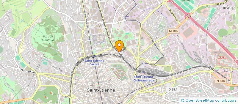 localisation de l'entreprise FAROCHAR  SAINT-ETIENNE