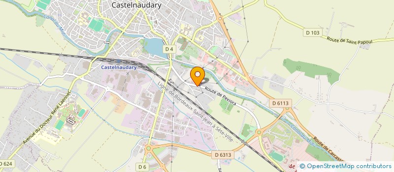 localisation de l'entreprise FAROG  CASTELNAUDARY