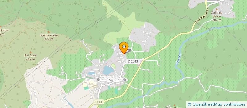 localisation de l'entreprise FAROIGI SERVICES  BESSE-SUR-ISSOLE