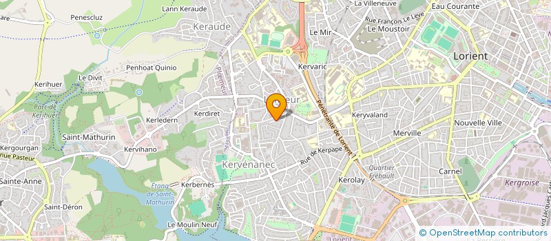 localisation de l'entreprise FAROLA  LORIENT