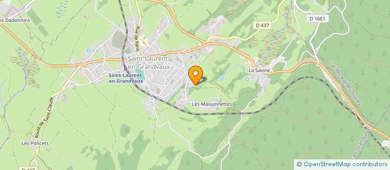 localisation de l'entreprise FARON CHRISTOPHE  SAINT-LAURENT-EN-GRANDVAUX