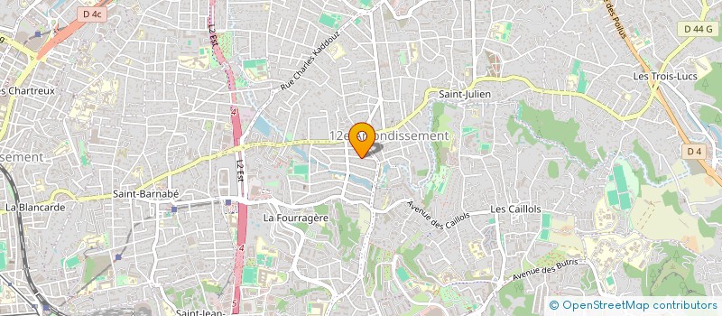 localisation de l'entreprise FAROPRIS à MARSEILLE