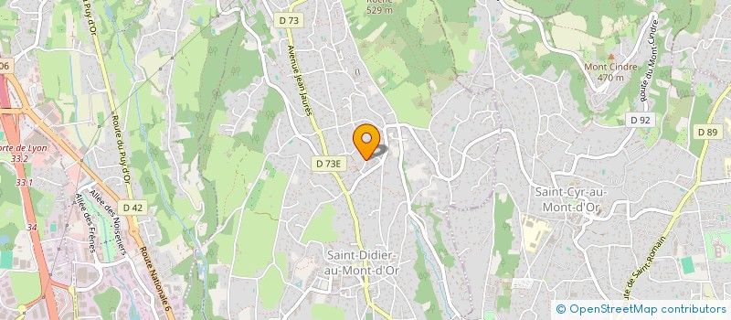 localisation de l'entreprise FAROS DEVELOPPEMENT  SAINT-DIDIER-AU-MONT-D'OR