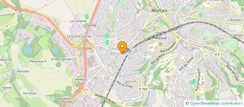 localisation de l'entreprise FAROU à MORLAIX
