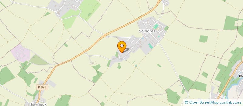 localisation de l'entreprise FAROUILLE  SOINDRES