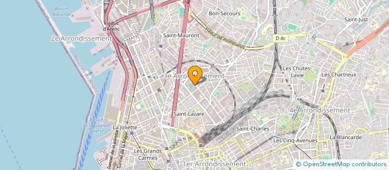 localisation de l'entreprise FAROUK SUPERETTE à MARSEILLE