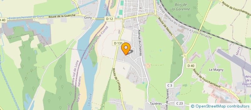 localisation de l'entreprise FARP à MARZY