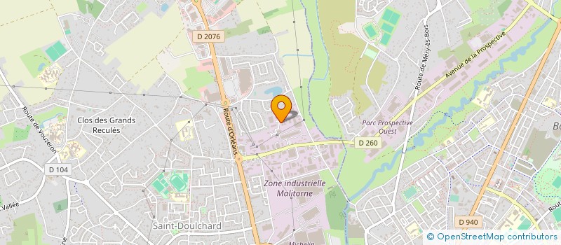 localisation de l'entreprise FARPEL  SAINT DOULCHARD