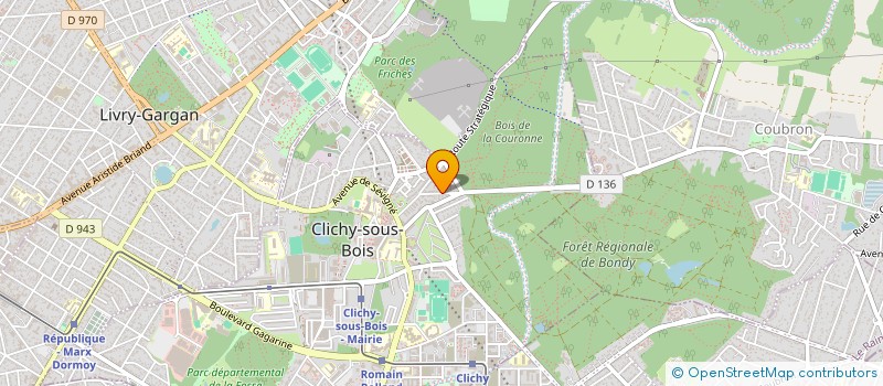 localisation de l'entreprise FARPLUS  CLICHY-SOUS-BOIS