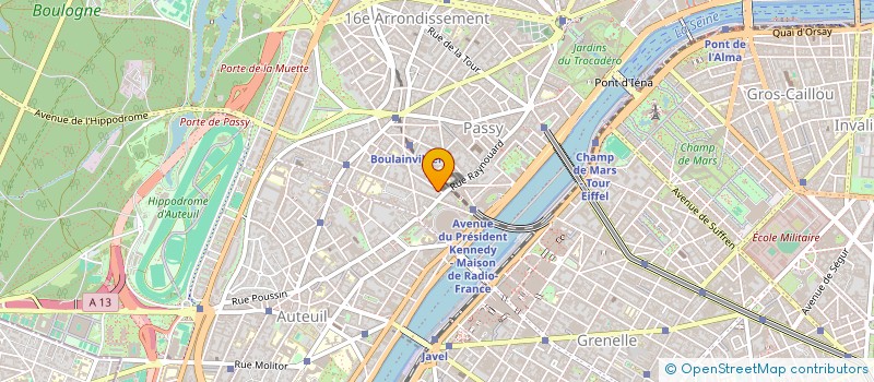 localisation de l'entreprise FARR  PARIS