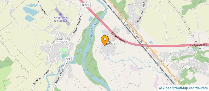 localisation de l'entreprise FARRAH (FRATERNITE ET AMOUR POUR LA REINSERTION RENFORCEE ET L'ACTION HUMANITAIRE)  MONT