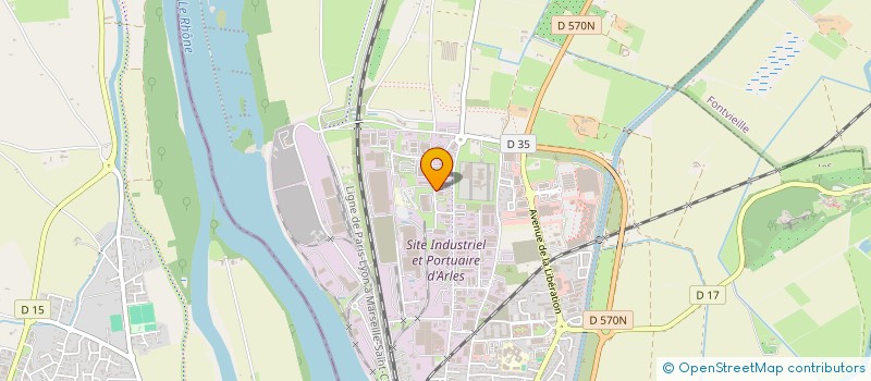 localisation de l'entreprise FARRAN LOC à ARLES