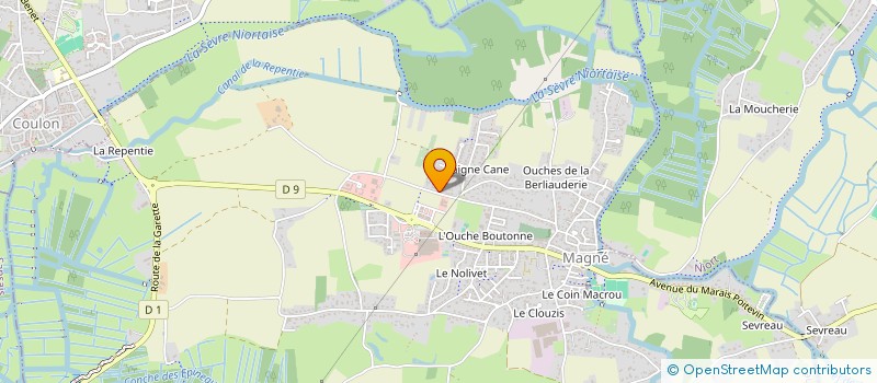 localisation de l'entreprise FARRE  MAGNE