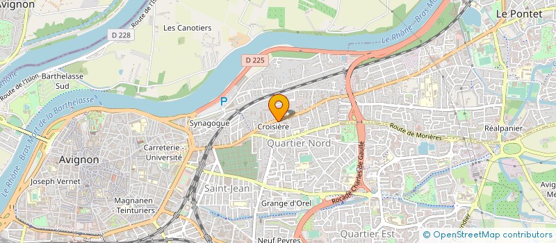 localisation de l'entreprise FARRE DIANE  AVIGNON